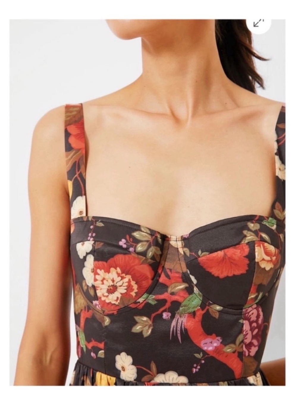 TUCKERNUCK Baroque Floral Maria Dress, like new, size 2 - Picture 9 of 11